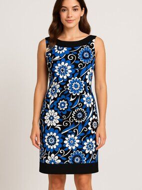 Dressbarn Floral Fiesta Dress – Size 8 – MSRP $60